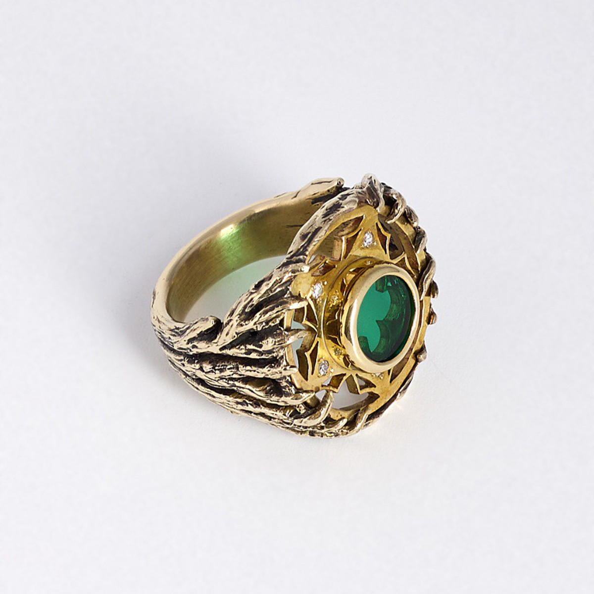 Егорова Анна_Перстень Витраж в зарослях Егорова Анна_Перстень Витраж в зарослях