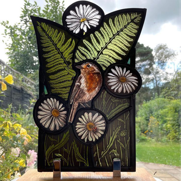 Открываем курс по росписи стекла обжиговыми красками