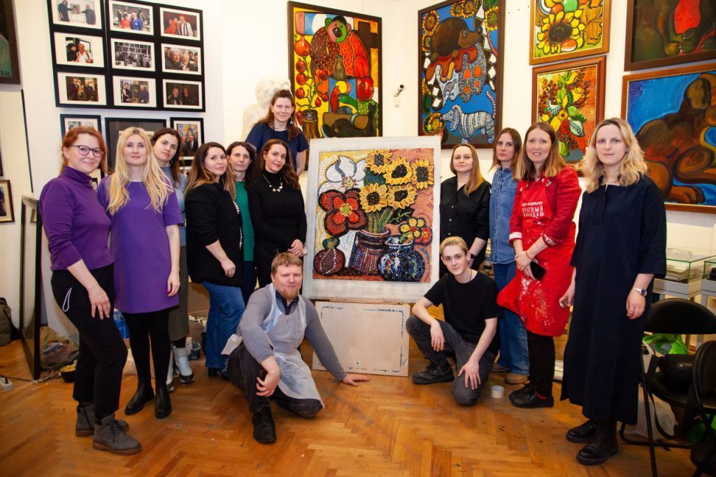 Выставки мозаики с участием преподавателей и выпускников Русской Академии Ремёсел