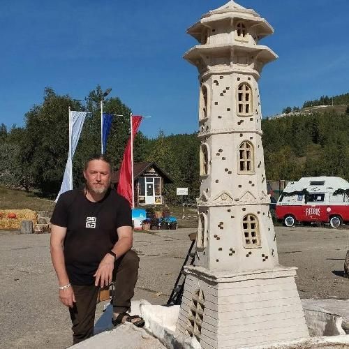 Огненная керамическая скульптура на фестивале «Хвалла гончарам»