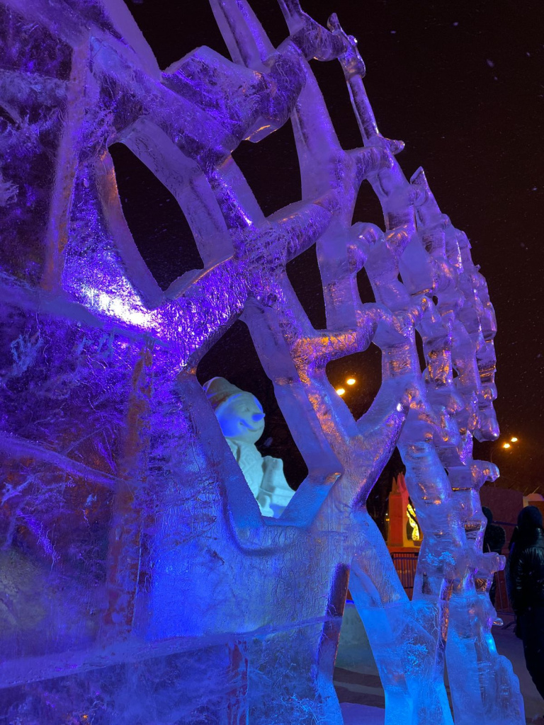 ледяная выставка в Москве 