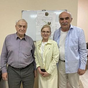 Ректор и учредитель Академии встретились с выдающимся реставратором