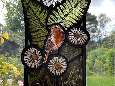 Открываем курс по росписи стекла обжиговыми красками